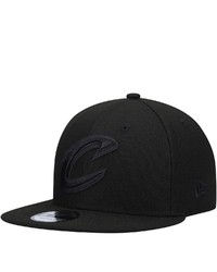 New Era Cleveland Cavaliers Black On Black 9fifty Snapback Hat At Nordstrom