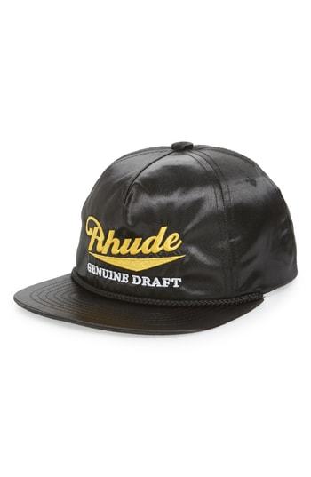 satin snapback