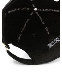 VERSACE JEANS COUTURE Logo Embossed Cotton Baseball Cap