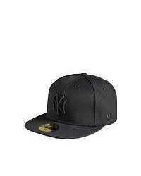 New Era Caps New Era 59fifty Ny Yankees Baseball Cap Black On Black
