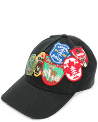 DSQUARED2 Patch Embroidered Baseball Cap