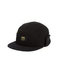Vans Patton Camper Earflap Hat In Black At Nordstrom