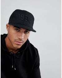 ASOS DESIGN Snapback In Black With 1994 Embroidery