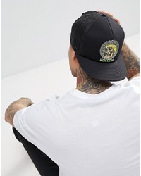 Volcom X Tetsunori Snapback Cap With Skull Logo