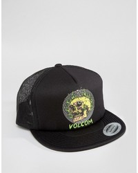 Volcom X Tetsunori Snapback Cap With Skull Logo