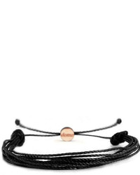Domo Beads Mini String Retractable Bracelet Black