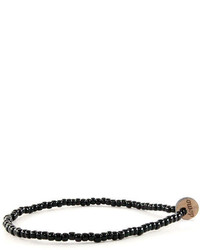 Domo Beads Seed Bead Bracelet Black