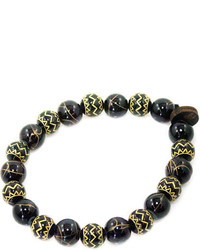 Goodwood The Amarna Bracelet In Black And Gold