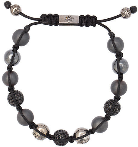 Men's Bracelet with Black and Gold Miyuki Tila Beads – Nialaya Jewelry