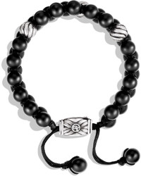 David Yurman Spiritual Bead Bracelet Black Onyx