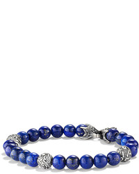 David Yurman Spiritual Beads Bracelet With Lapis Lazuli