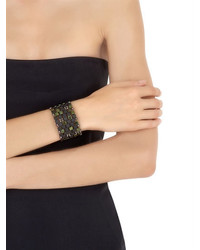 Ziio Pixel Black Beaded Bracelet