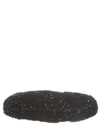 Nordstrom Faceted Fan Beaded Evening Clutch None