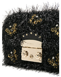 Furla Mini Textured Beaded Metropolis Bag