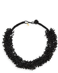 Kenneth Jay Lane Beaded Collar Necklace