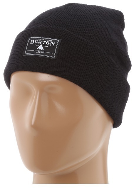 burton black beanie