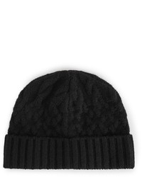 Reiss Bedford Cable Knit Beanie Hat