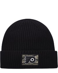 adidas Black Philadelphia Flyers Military Appreciation Cuffed Knit Hat At Nordstrom