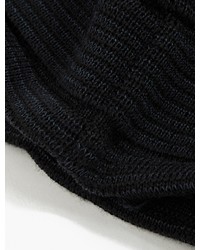 S.N.S. Herning Black Wool Classic Beanie Hat