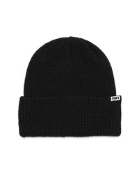 Obey Bold Organic Cotton Beanie In Black At Nordstrom