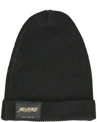 Stella McCartney Classic Black Knitted Beanie Hat