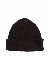 Paul Smith Classic Ribbed Knit Cashmere Blend Beanie Hat
