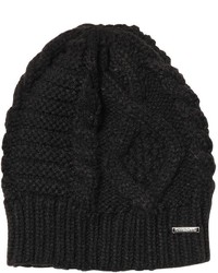 Diesel Cable Knit Beanie Hat