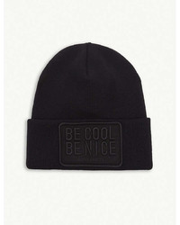 Dsquared2 Acc Be Cool Be Nice Knitted Wool Beanie