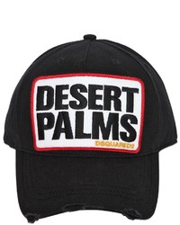 DSQUARED2 Desert Palms Cotton Canvas Baseball Hat
