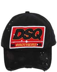 DSQUARED2 Dsq Patch Cotton Canvas Baseball Hat