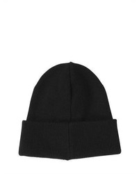 DSQUARED2 Icon Embroidered Wool Knit Beanie Hat