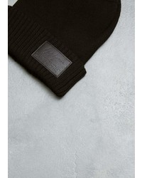 Yohji Yamamoto Knit Logo Beanie