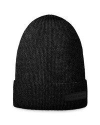 Canada Goose Lightweight Recycled Cashmere Wool Beanie In Black Heather At Nordstrom