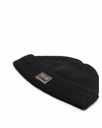 VERSACE JEANS COUTURE Logo Patch Detail Beanie