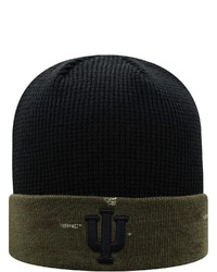 Top of the World Oliveblack Indiana Hoosiers Oht Military Appreciation Skully Cuffed Knit Hat At Nordstrom
