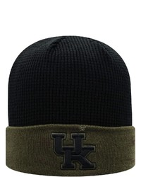 Top of the World Oliveblack Kentucky Wildcats Oht Military Appreciation Skully Cuffed Knit Hat At Nordstrom