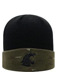 Top of the World Oliveblack Washington State Cougars Oht Military Appreciation Skully Cuffed Knit Hat At Nordstrom