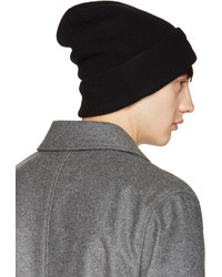 rag & bone Rag And Bone Black Standard Issue Beanie