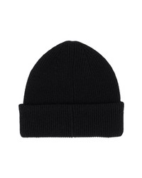 AllSaints Ramskull Embroidered Beanie In Black At Nordstrom