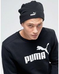 Puma Snow Fleece Beanie In Black 2106001