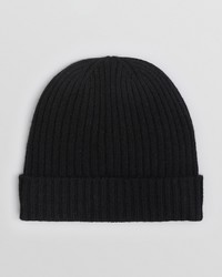 Bloomingdale's The Store At Ribbed Knit Cuffed Beanie
