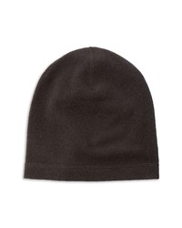 Nordstrom Wool Cashmere Beanie In Black Rock At