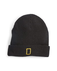 Parks Project X National Geographic Ribbed Cotton Beanie