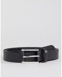 Burton Menswear Belt With Tab Detail In Black