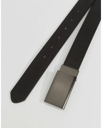 Asos Brand Smart Belt With Plate