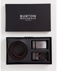 Burton Menswear Changeable Belt Gift Box In Black