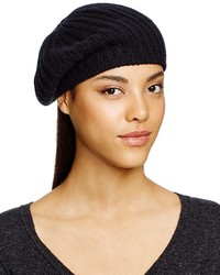Bloomingdale's C By Cashmere Ribbed Beret