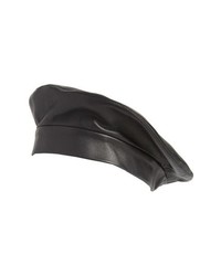 CLYDE Lambskin Leather Beret