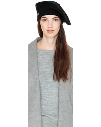 Soia & Kyo Pre Order Bayley Knit Beret Style Toque In Black
