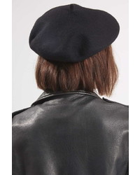 Topshop Wool Blend Beret Hat